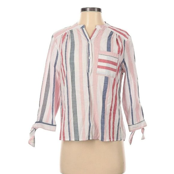 Womens: Marc New York: Blouse Tops - Womens: Marc New York: Blouse Convertible 3/4 Sleeve - NWT
